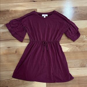 GB girls Plum Crewneck Dress Size 6